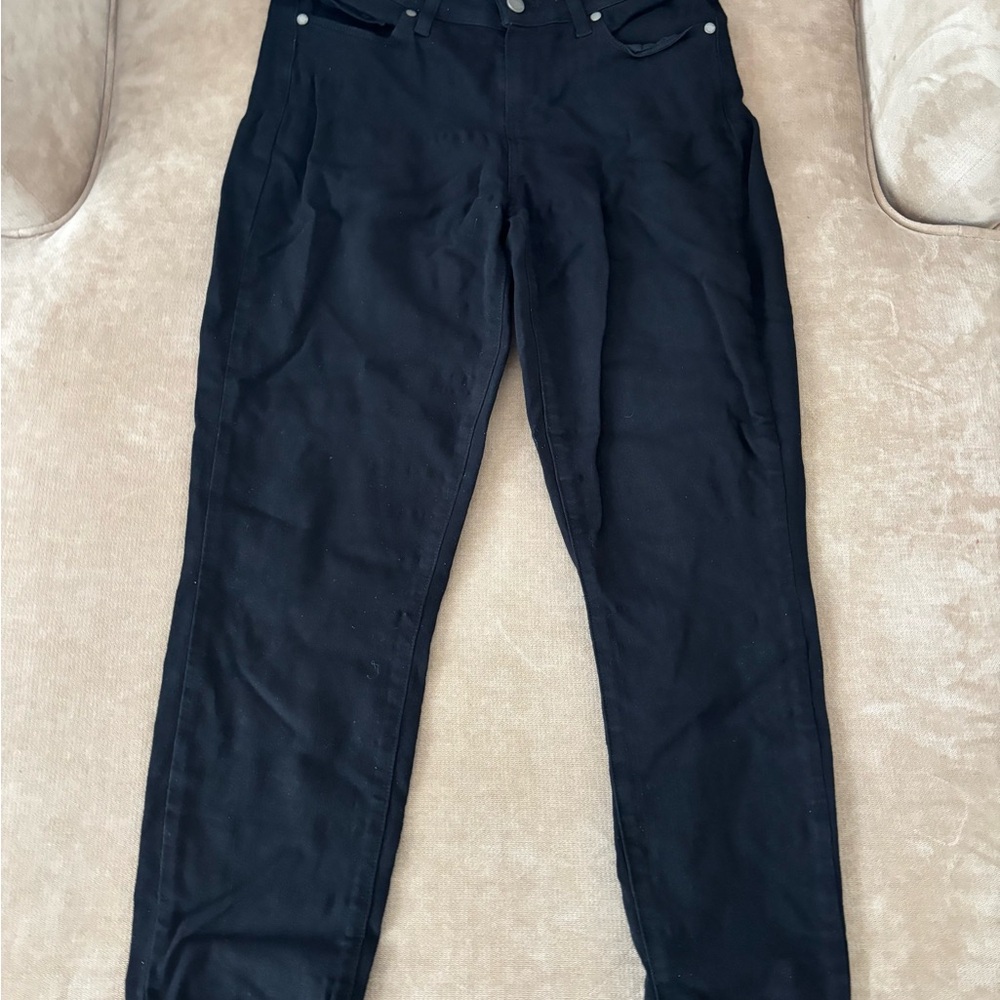PAIGE Black Denim Jeans